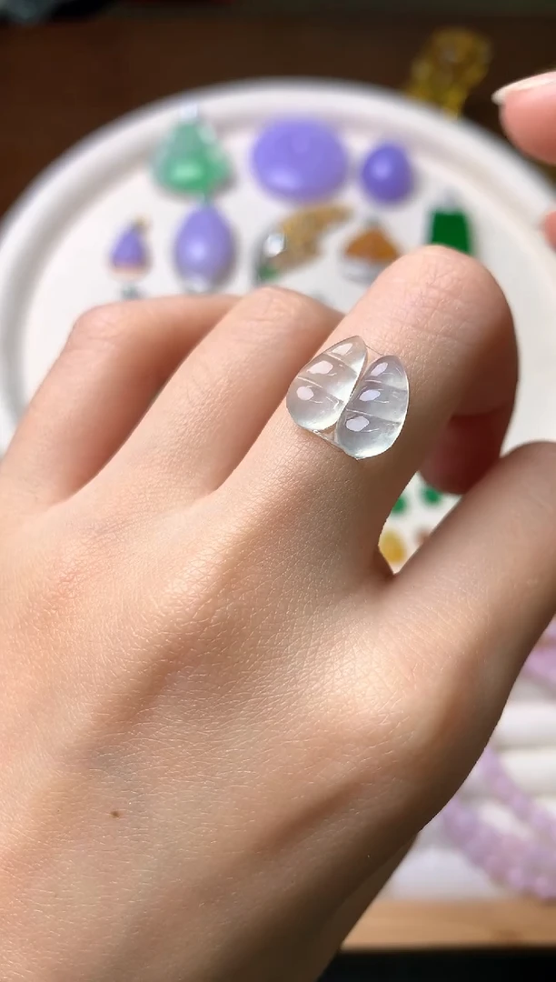 【闪购商品】定制翡翠未镶嵌裸石（镶嵌定制）