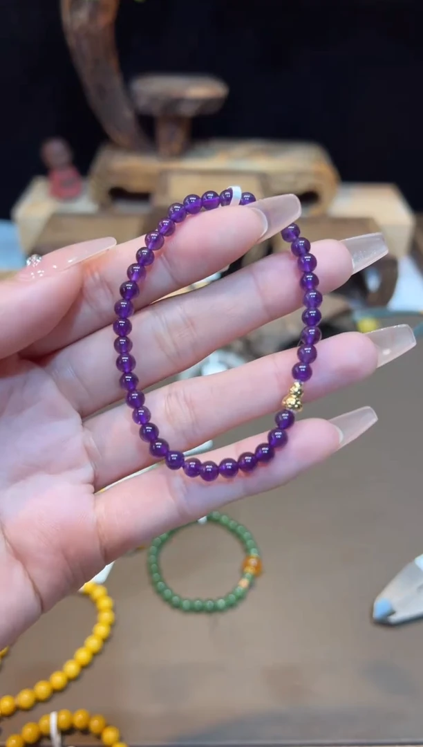 【闪购商品】水晶手链未镶嵌手饰@@F4648