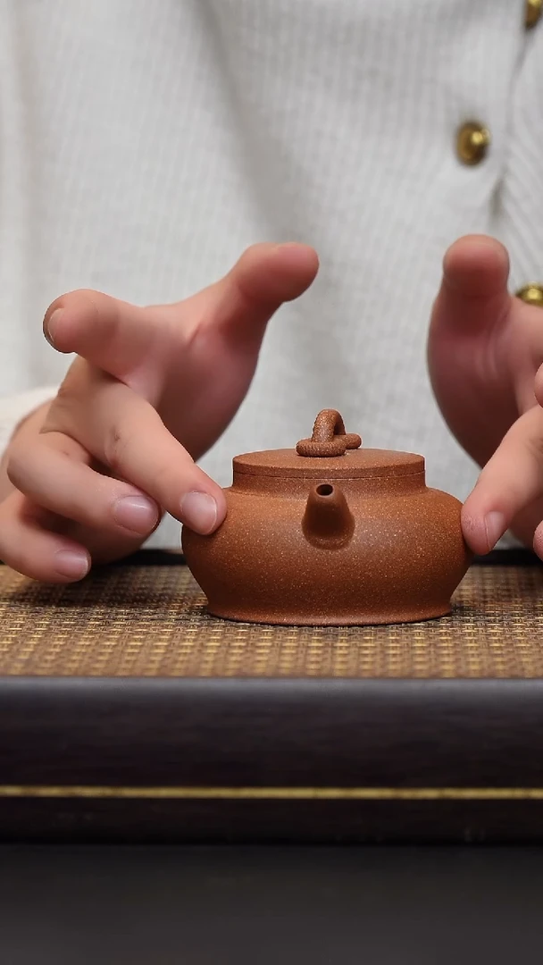 茶壶紫砂紫砂 双圈