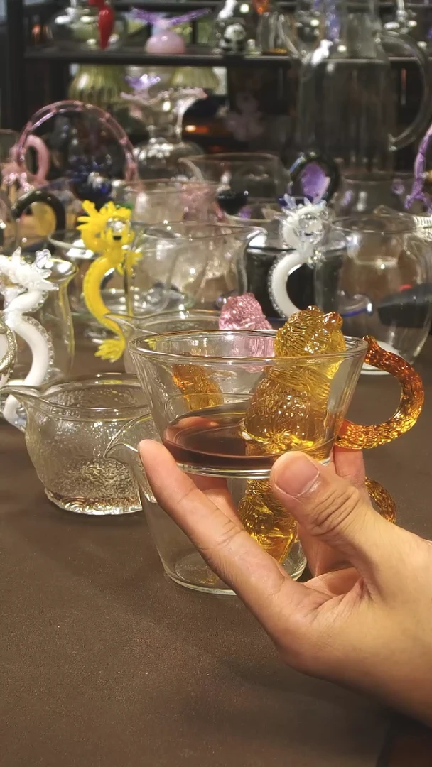 泡澡猫黄色猫猫主人杯