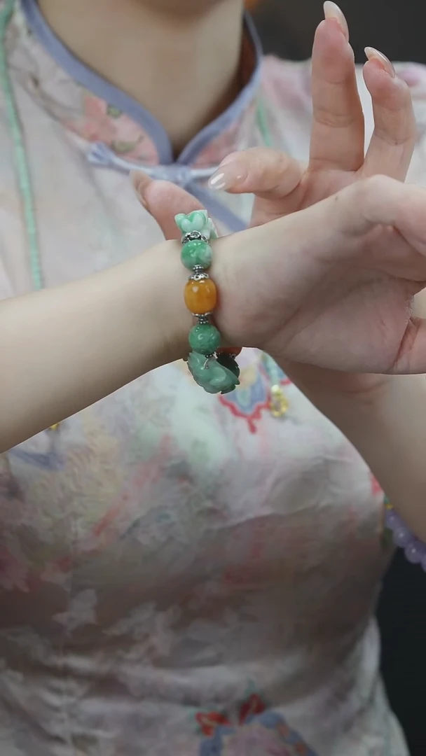 未镶嵌手链翡翠7