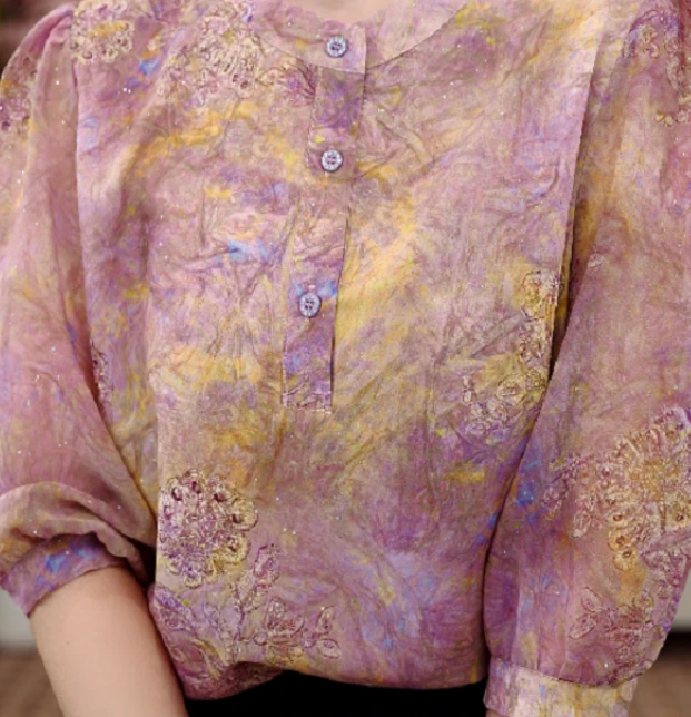 杭州专柜 夏新款简约通勤衬衫女E-0132