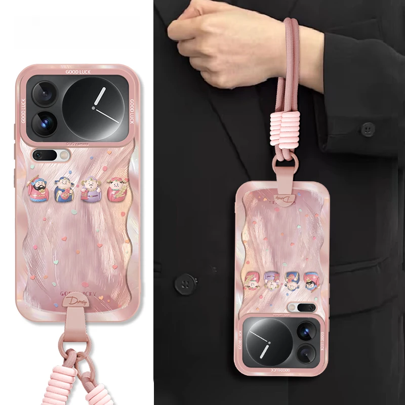 羽纱财神云集适用小米17promax手机壳15Pro时尚创意15Ultra小众17