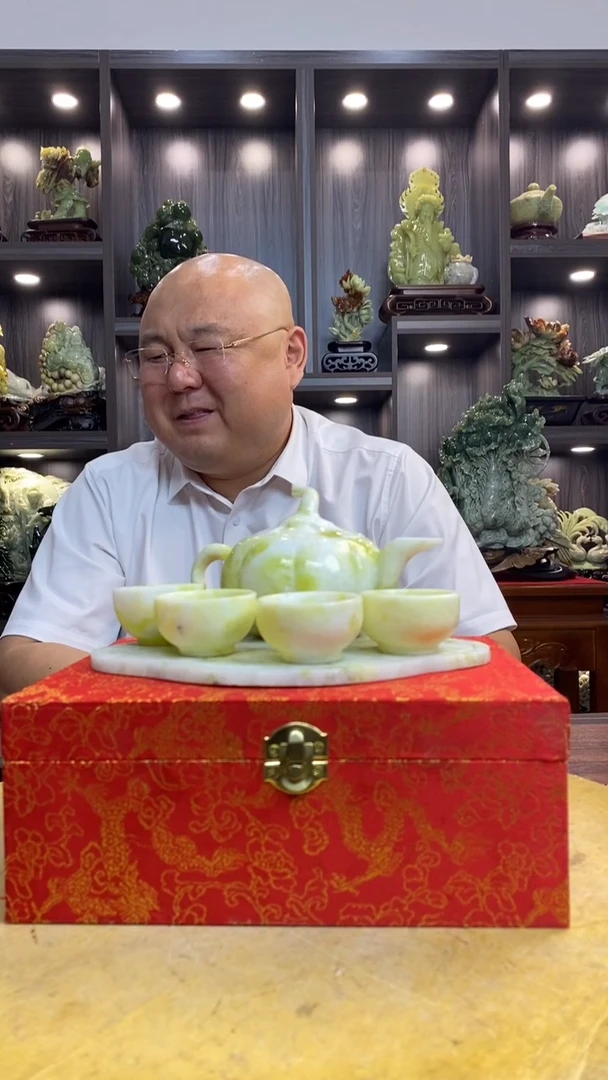 玉阿* 玉岫岩料手工雕刻装饰摆件居家送礼一物一图精品摆件