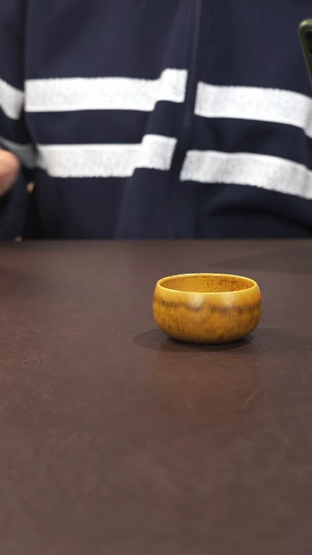 冬*瓜宣宝汝瓷原矿原釉手工作品瑕疵