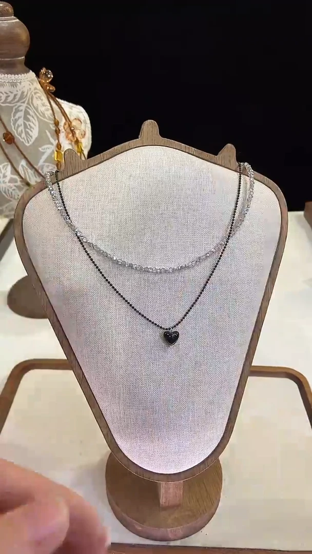 项链钛钢淡水珍珠287