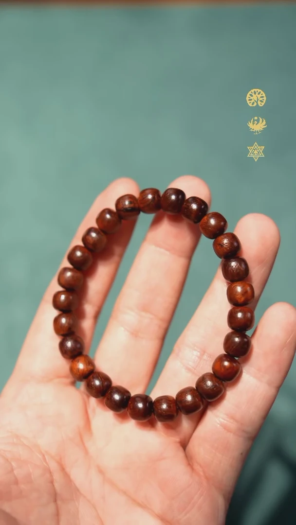 手串/手链黄花梨/降香黄檀老料油梨8mm老型佛珠