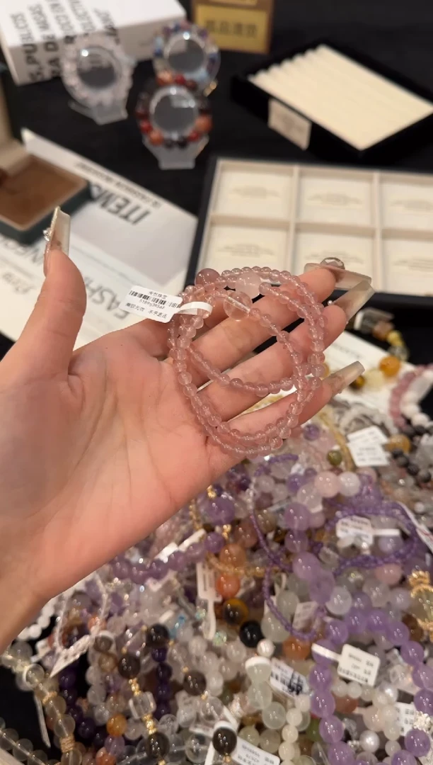 合金手链水晶草莓晶x2800