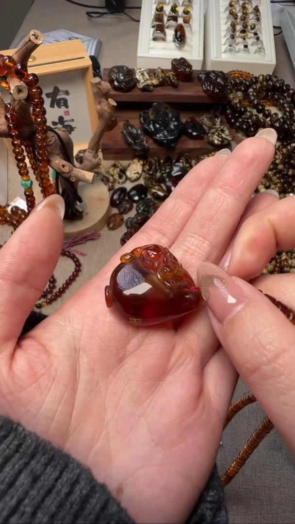 【闪购商品】琥珀手链未镶嵌抚顺琥珀