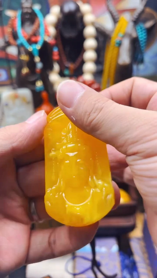 未镶嵌蜜蜡裸石老赵专属精品文玩