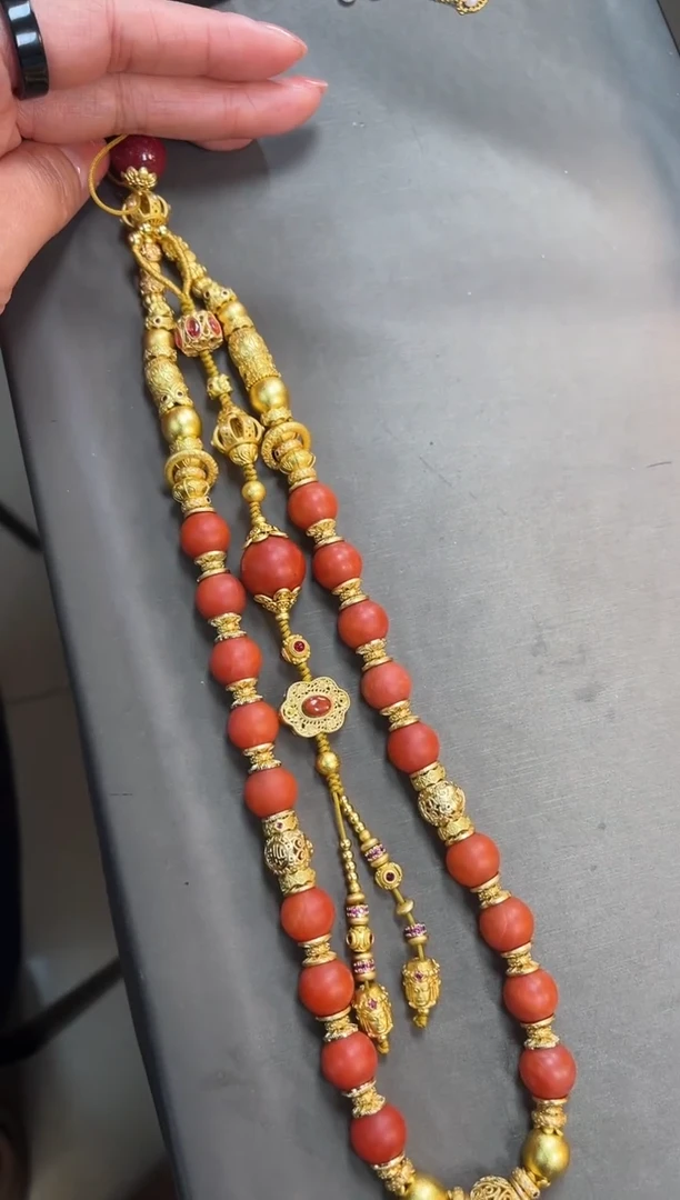 【闪购商品】红红珐琅景泰蓝十八子