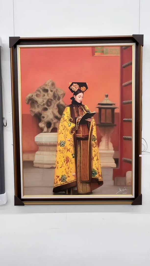 油画WZY-尺寸90x120-油画作品