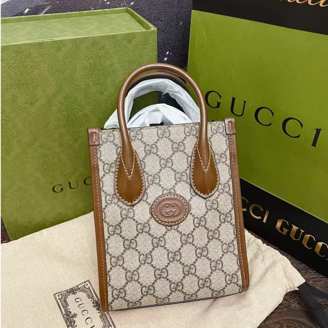 95新 GUCCI/古驰 安洁利严选手提包/0012667