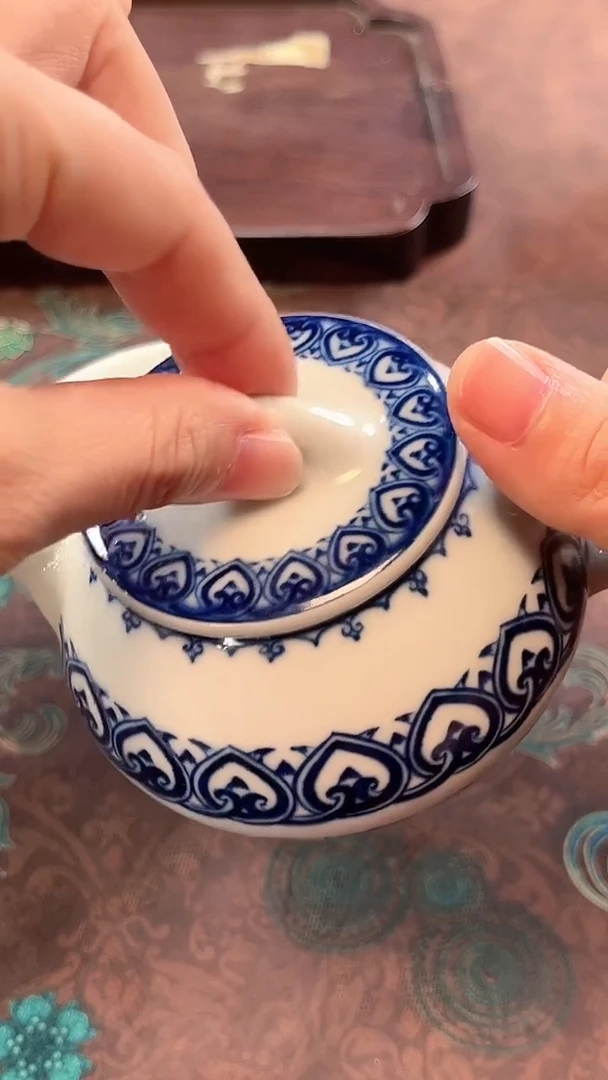 黑*白镹曰陶手工手绘柴窑制作微瑕