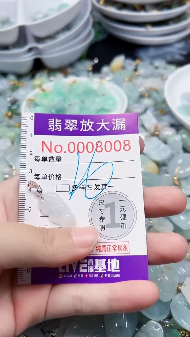 颈饰未镶嵌翡翠8008