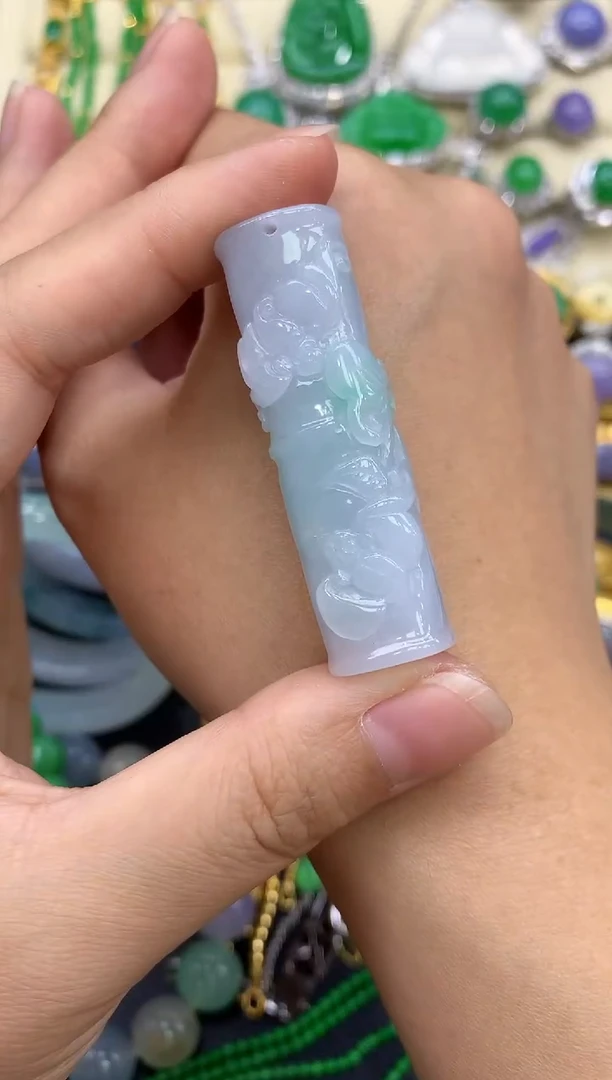 颈饰未镶嵌翡翠340-中国好珍宝
