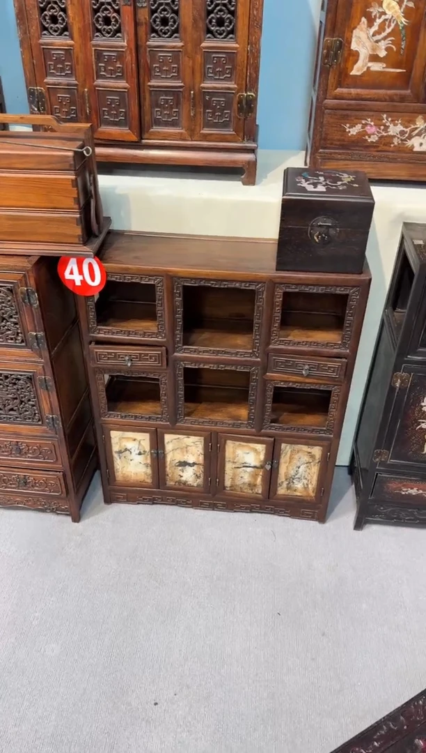 木花梨 茶水柜 收纳柜