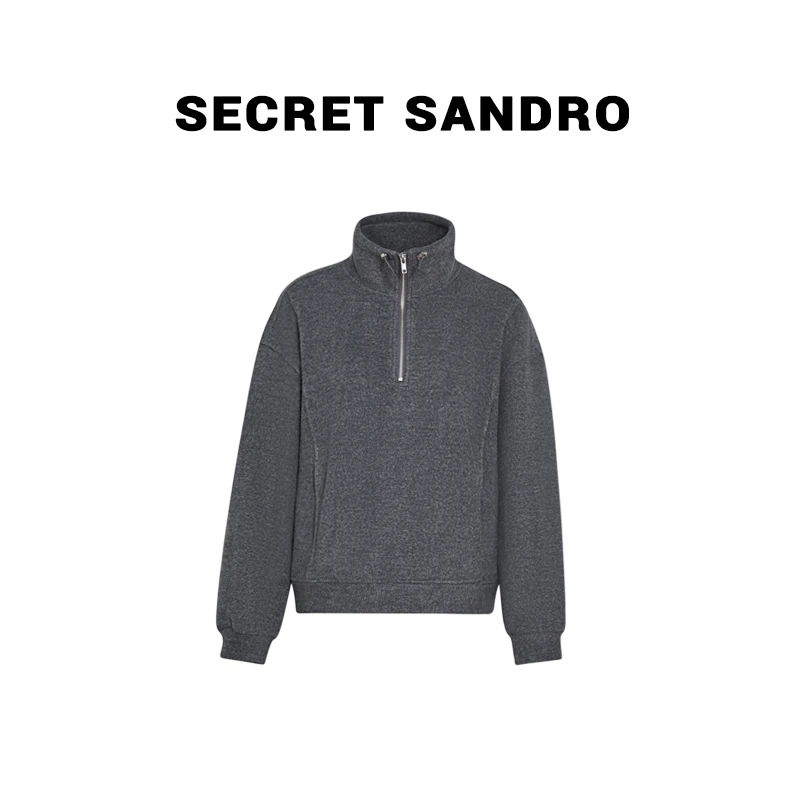 【立领卫衣】【多娜&Secret Sandro粉丝专享】毛衫 W84209271N