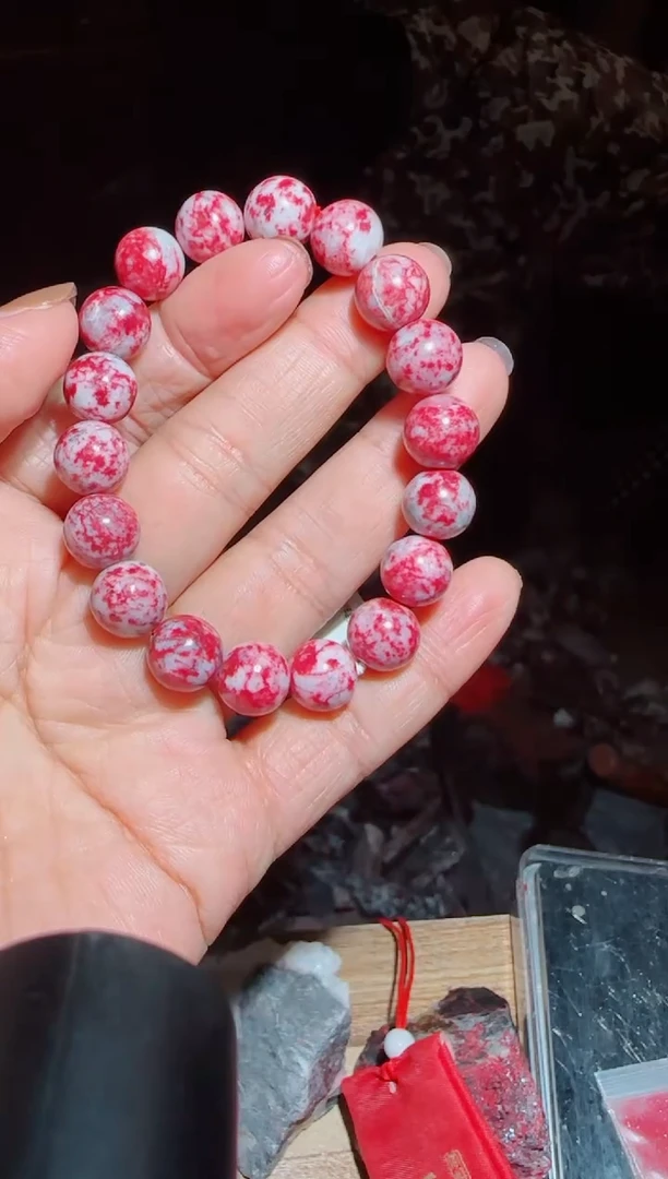 天然辰砂朱砂手链24