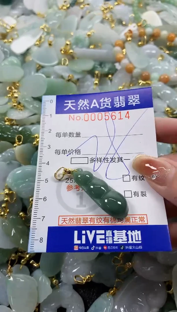 颈饰未镶嵌翡翠天然A货翡翠