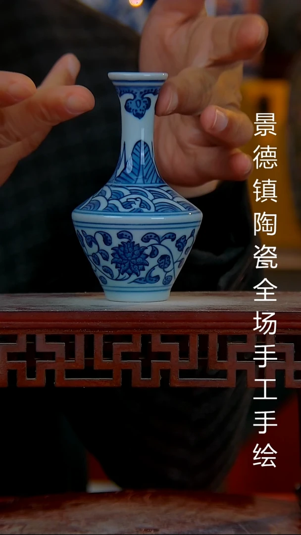 摆件景德镇陶瓷 全场手工手绘