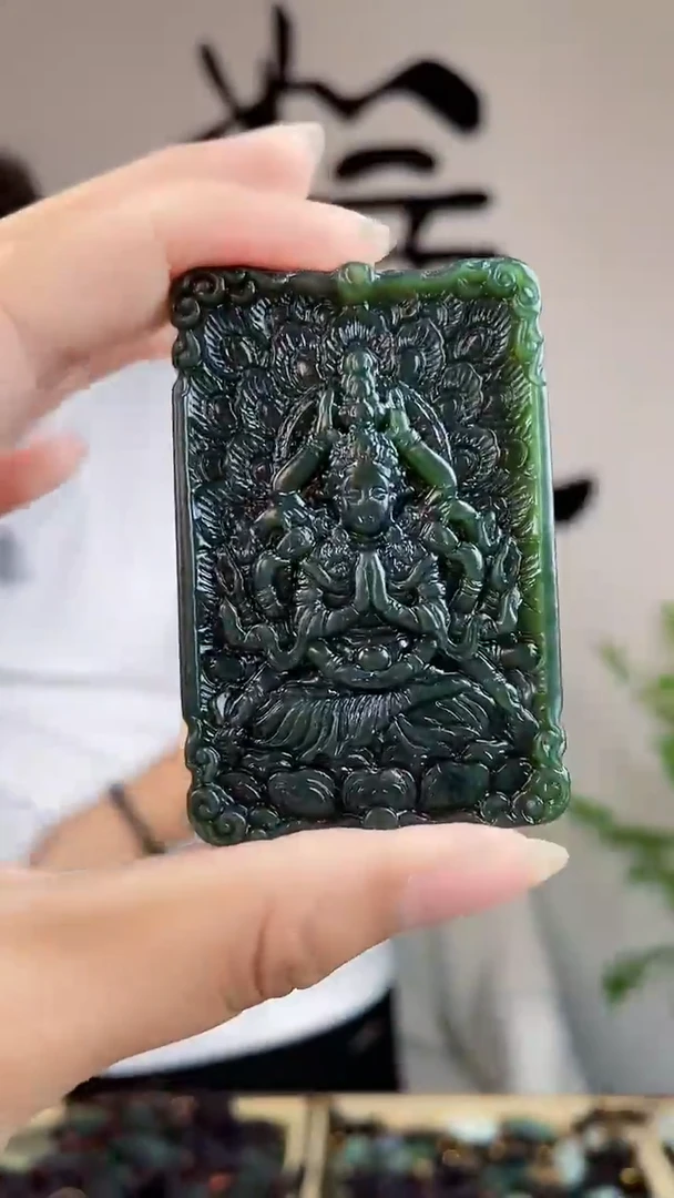 和田玉未镶嵌颈饰多样性发货，拍一发一