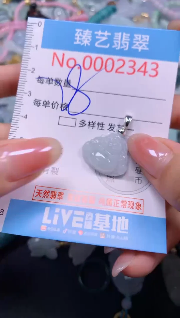 颈饰未镶嵌翡翠2343