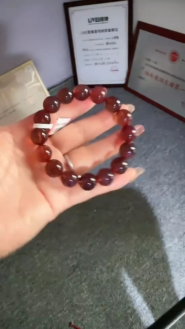 未镶嵌琥珀手串规格13紫罗兰手串# 57