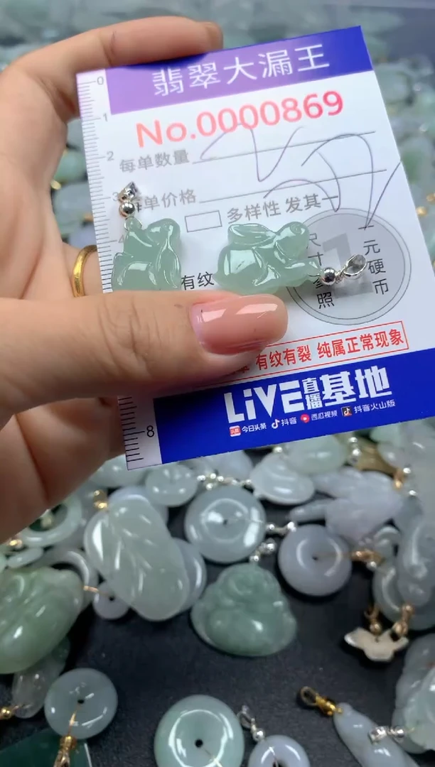 颈饰未镶嵌翡翠869