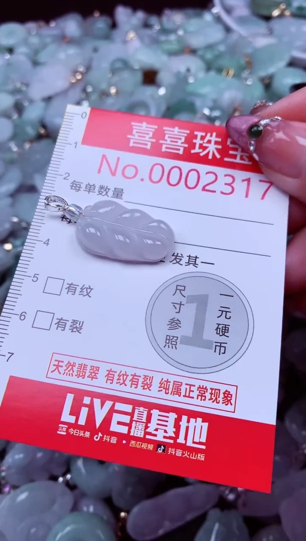 吊坠(不含链)未镶嵌翡翠2317