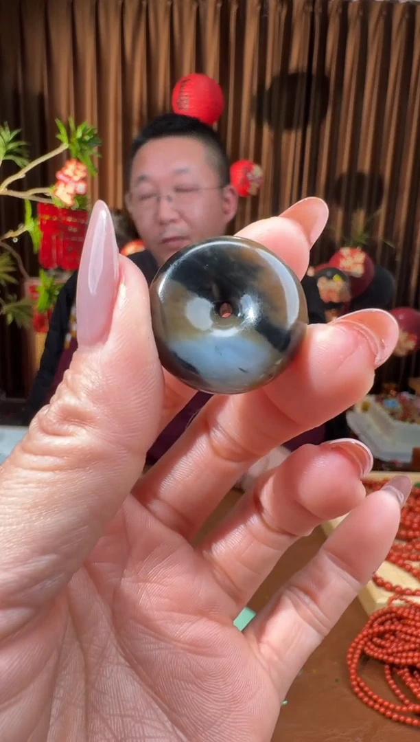 颈饰未镶嵌和田玉66 海珠12.31多样性拍一发一