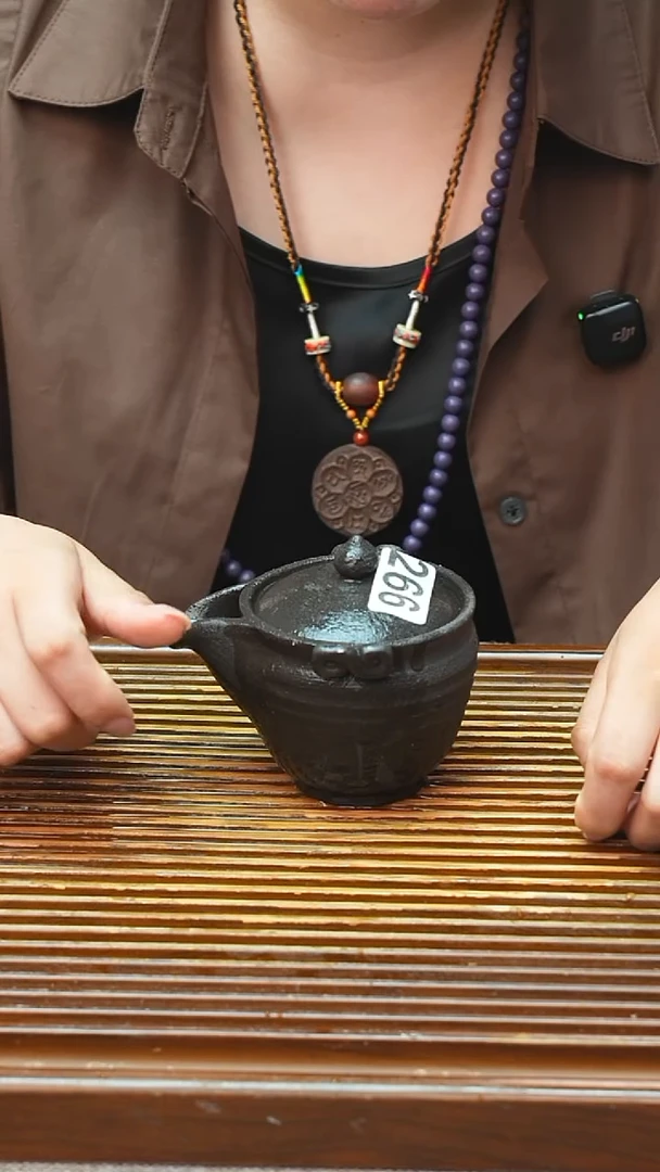 粗陶手工手做茶具