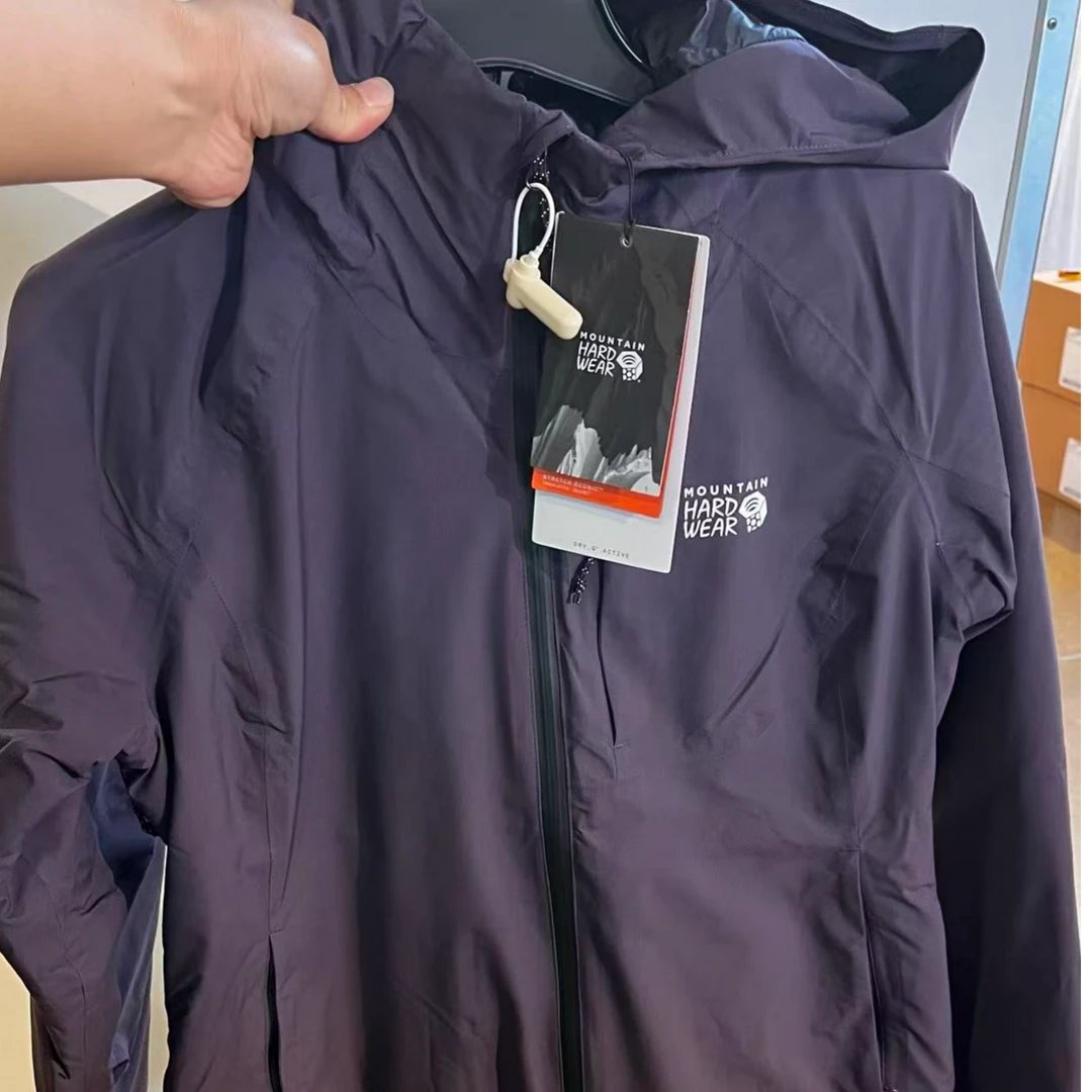 Mountain hardwear/山浩女士防水连帽冲锋衣棉服2015861599