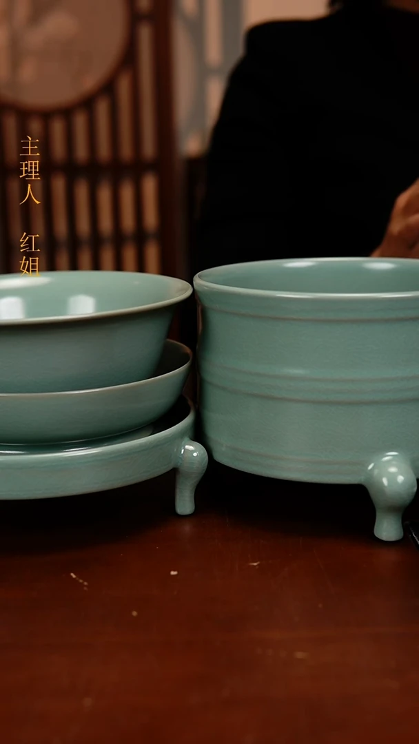 瓷片用****1原产地原矿釉汝瓷