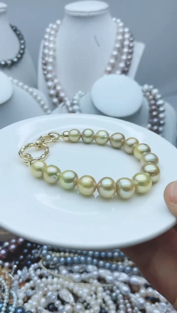 【闪购商品】淡水珍珠颈饰钛钢1