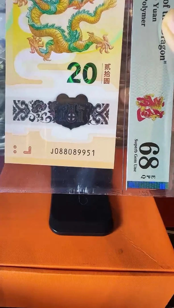塑料2024 龙钞 单张 如图  啊啊啊啊