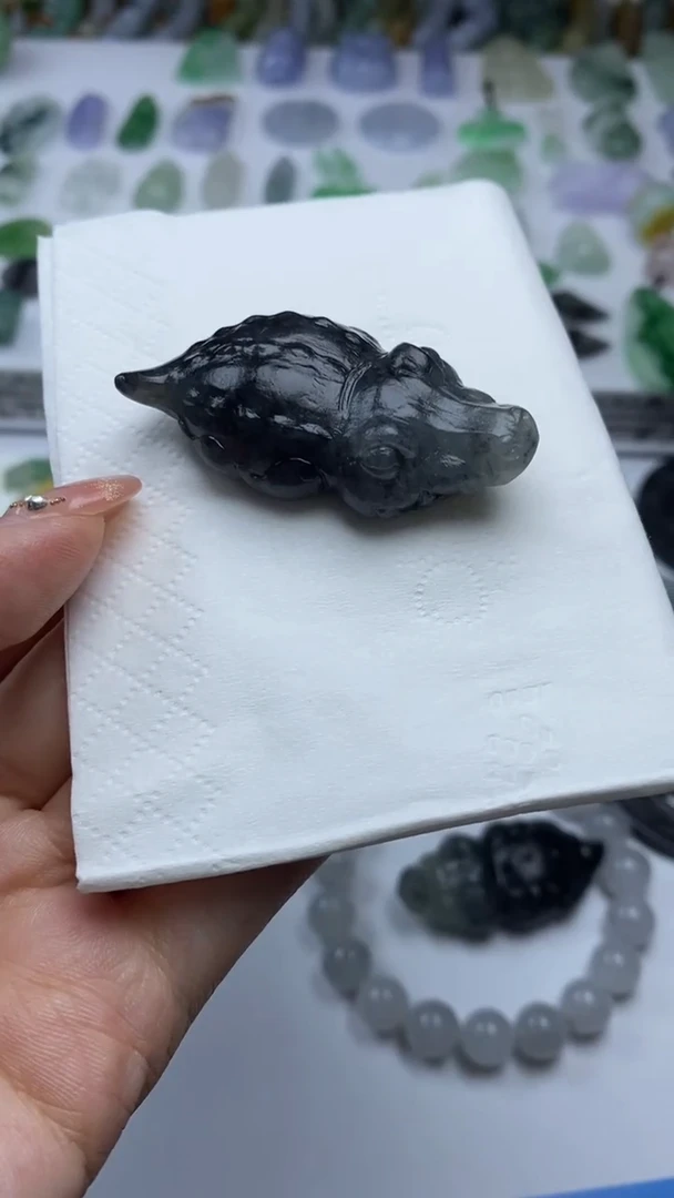 未镶嵌定制翡翠毛货定制不退不换