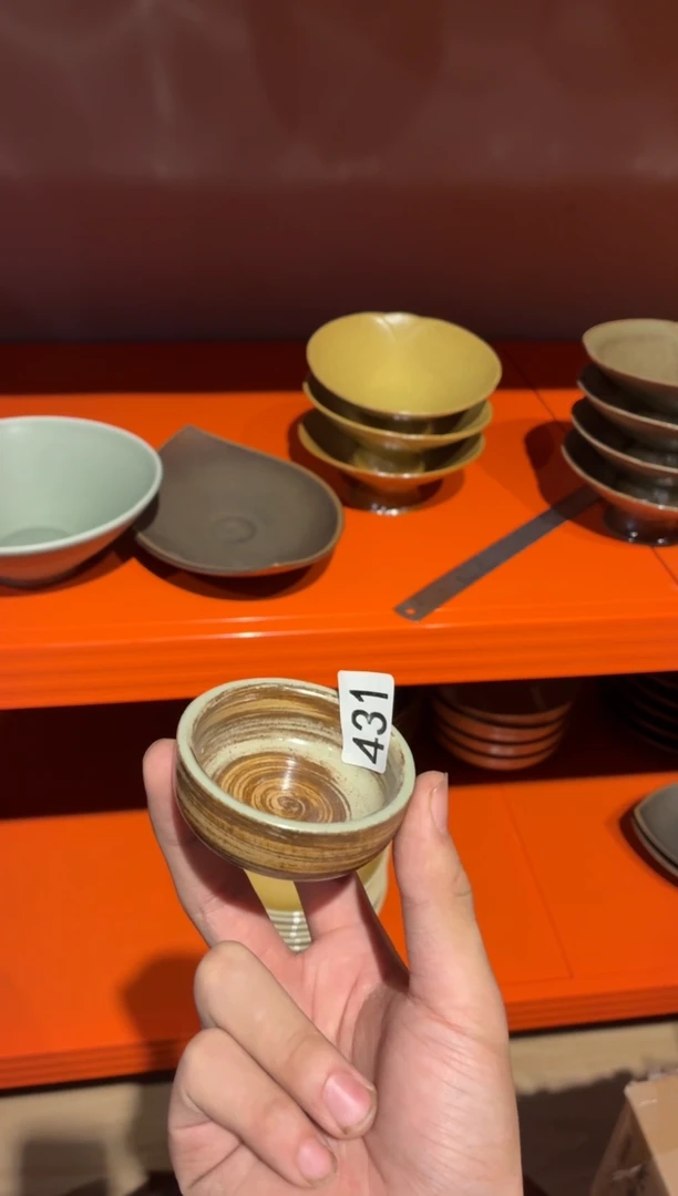 瓷片?**宝431  刷釉小料碟（2个哦）
