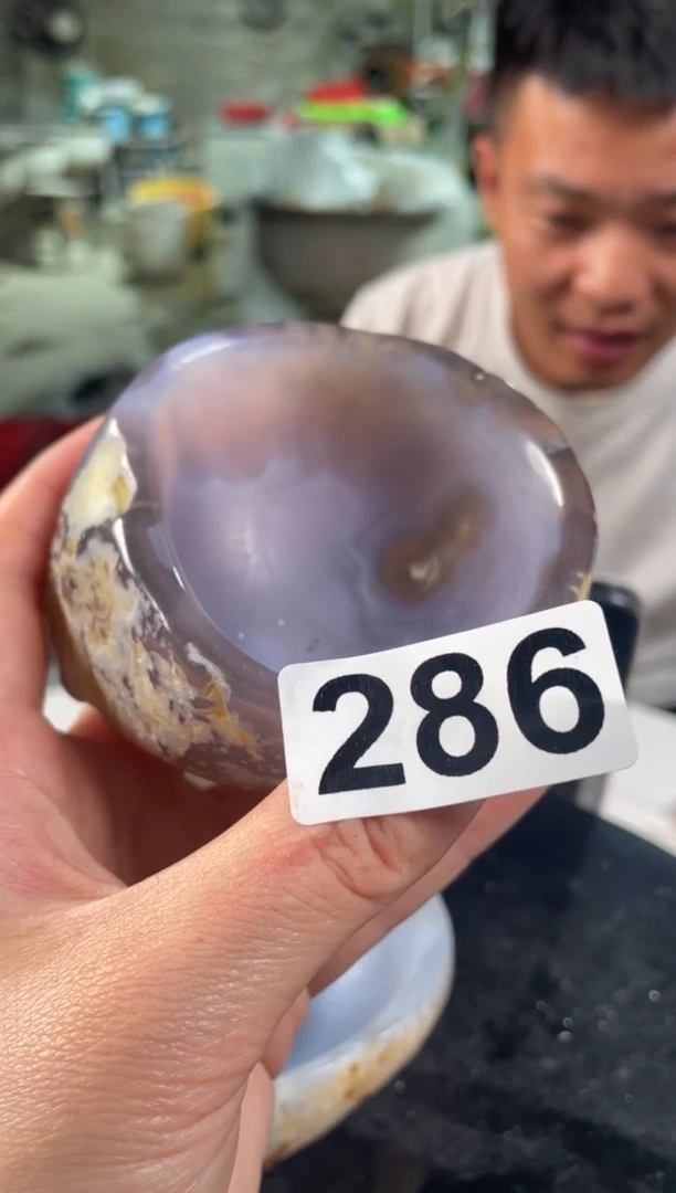 未镶嵌水晶大型摆件（非配饰）玛瑙碗 286 多样性发其一