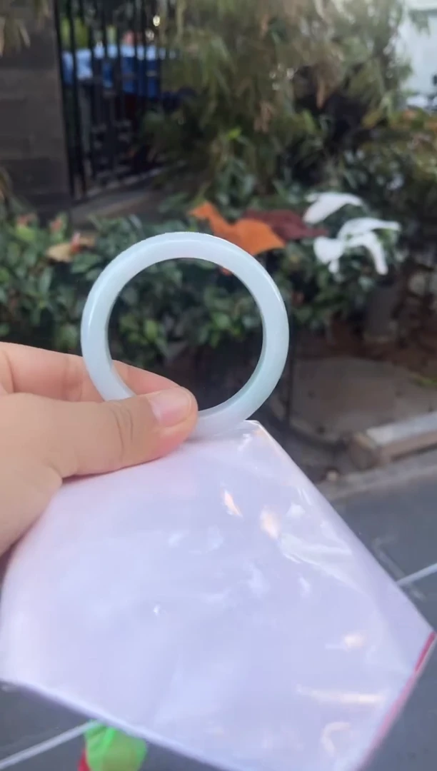 未镶嵌手镯翡翠第4号糯化正圈