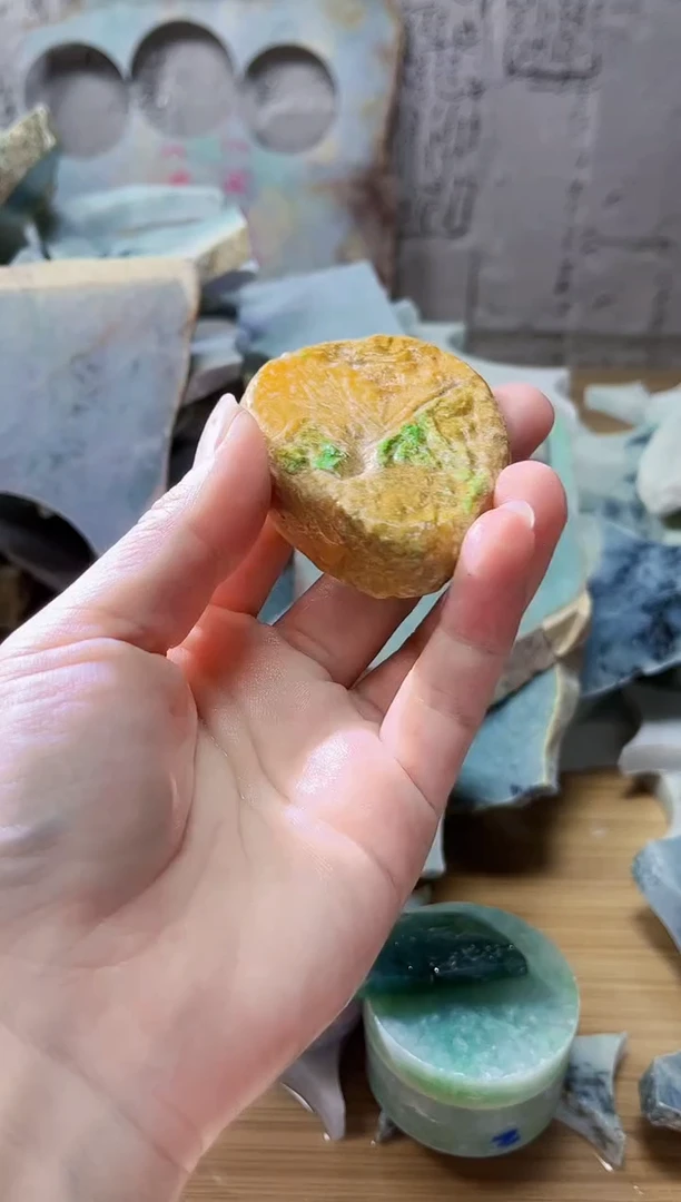 裸石翡翠天然翡翠A货031