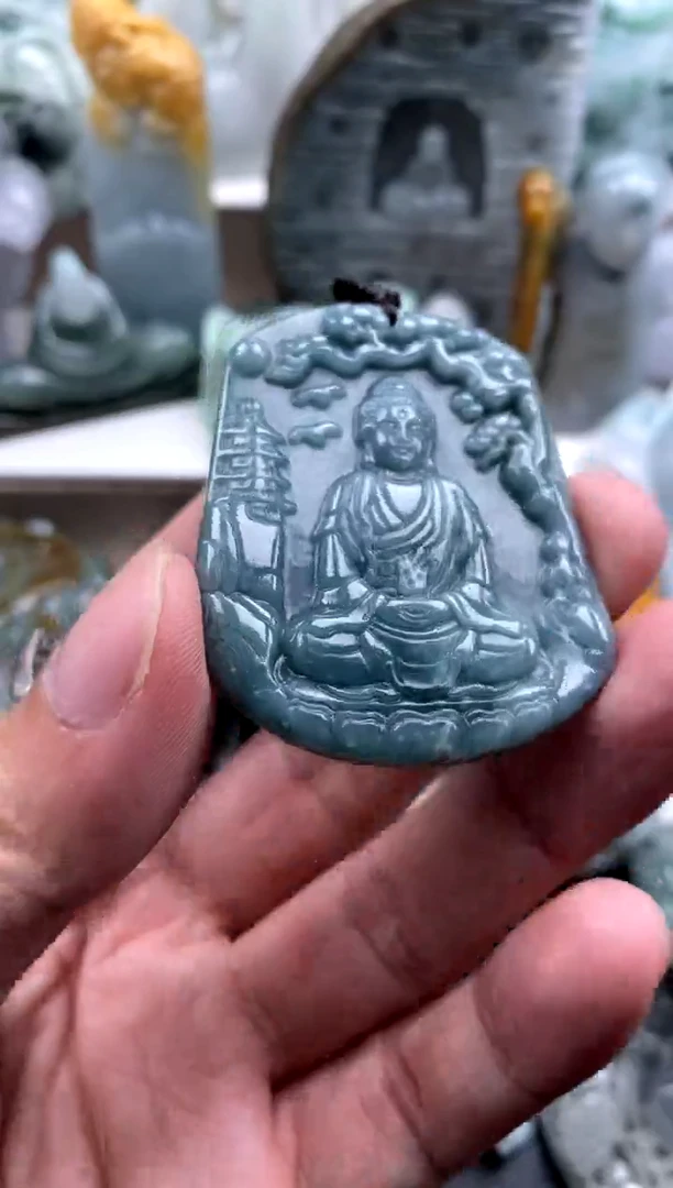 吊坠(不含链)未镶嵌翡翠1