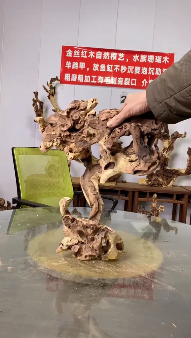 【闪购商品】木金丝红木 羊蹄甲