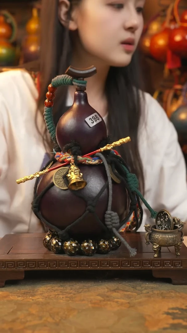398大漆一物一拍记葫堂出品【不带手串】