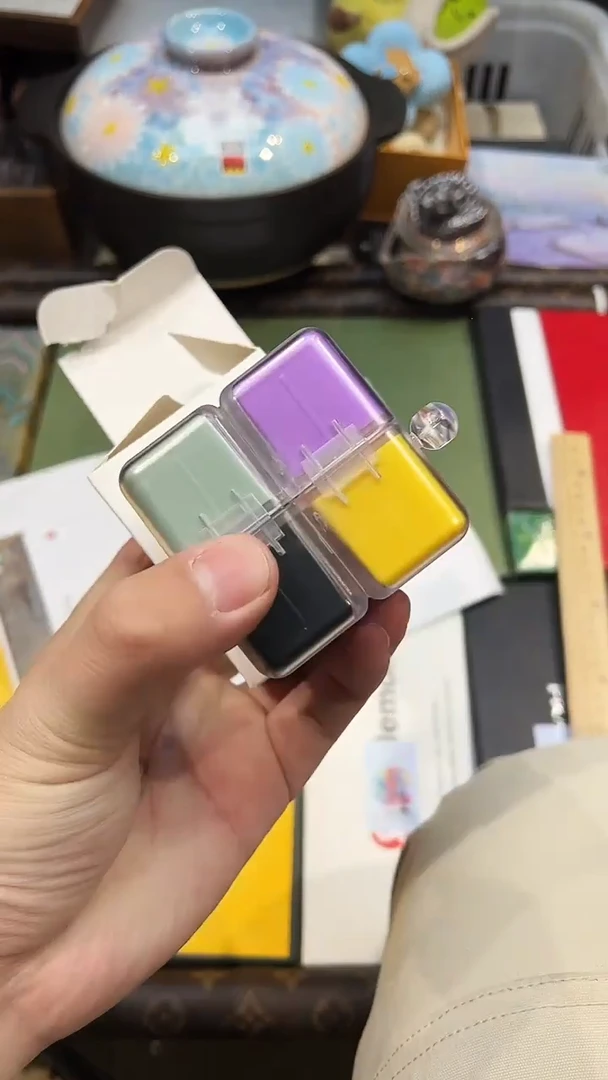 【公路商店】摆件·魔方药盒-全场包邮