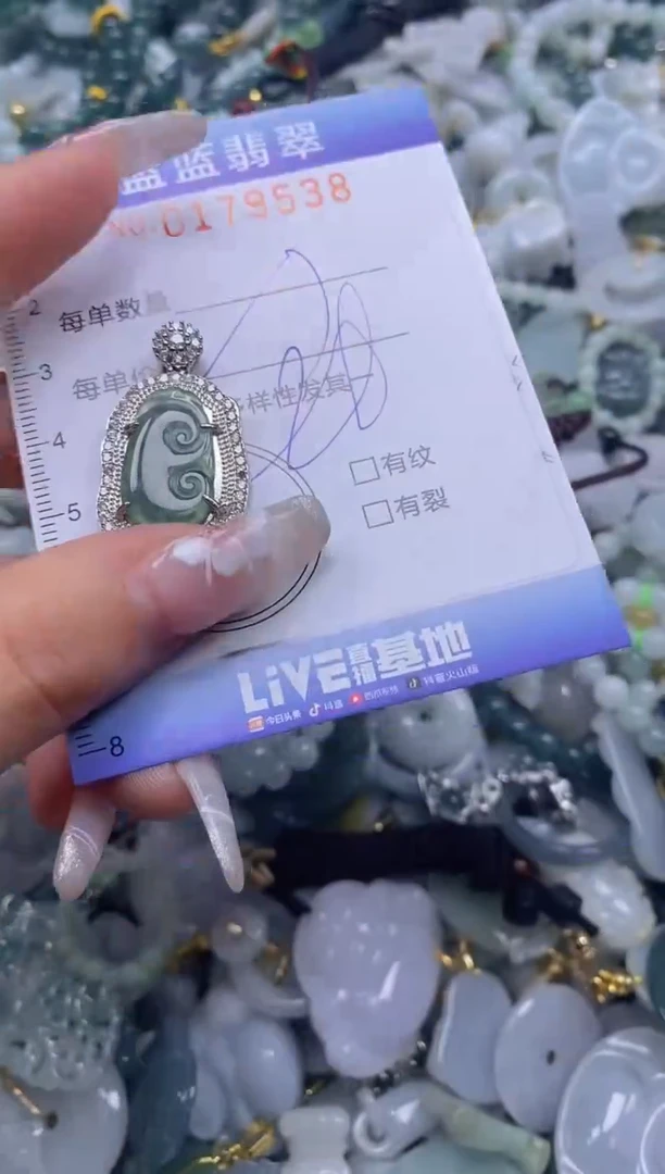 【闪购商品】翡翠颈饰未镶嵌闪购0179538多样性发其一