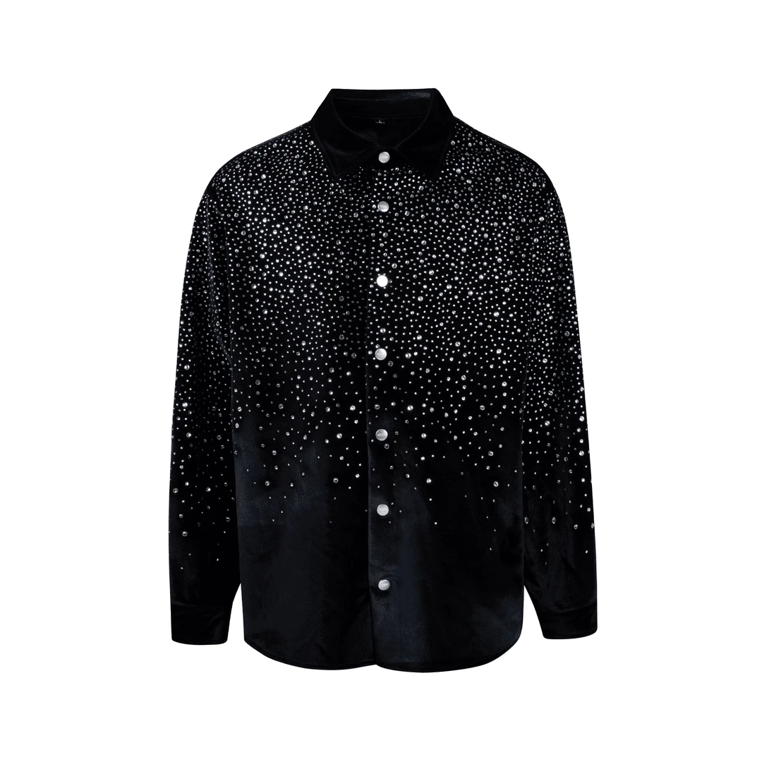 【官方正品】GOODBRAND 24F/E 坠银星夜长袖衬衫 男女同款