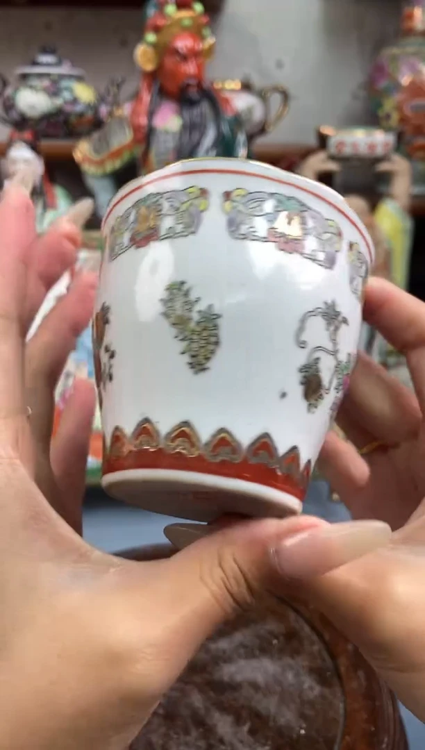 瓷片微瑕慎拍景德镇窑老厂瓷器单件