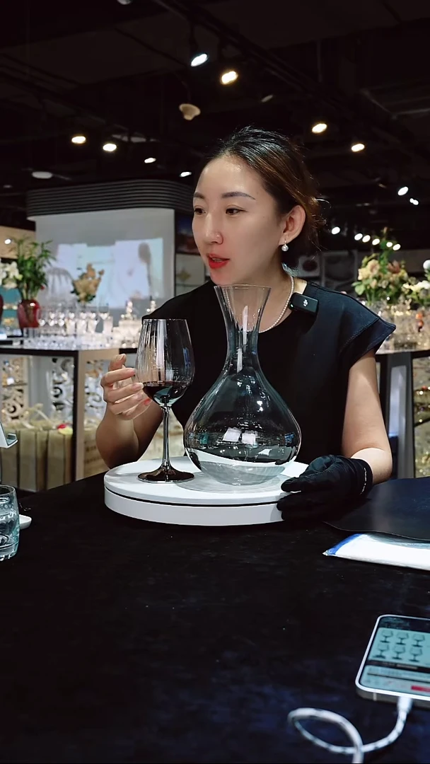 水晶平底款6杯1醒酒器