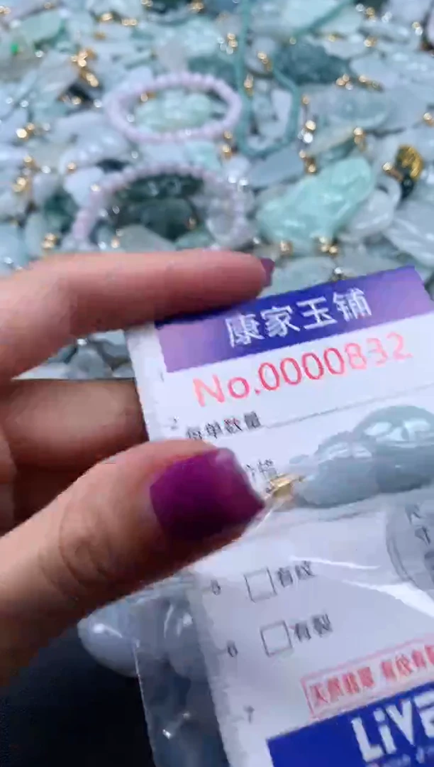 颈饰未镶嵌翡翠832